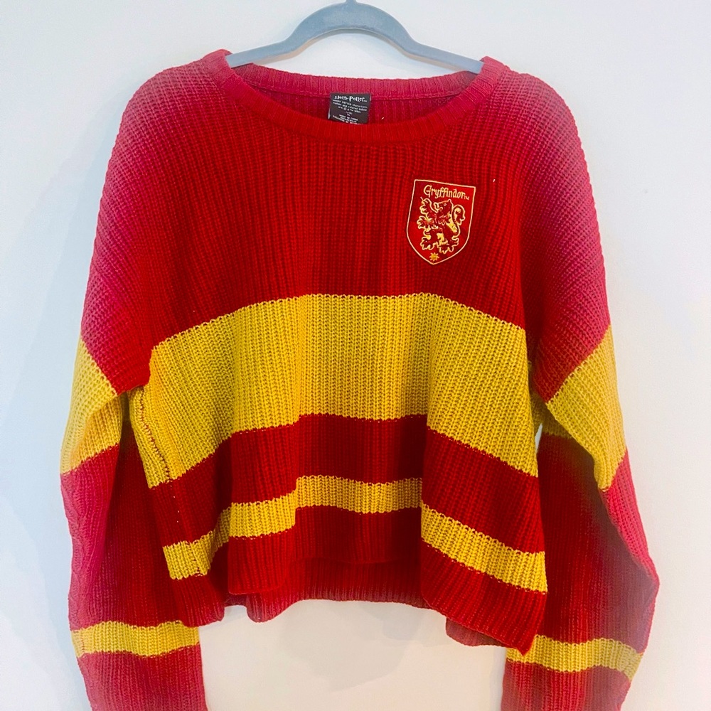 Harry Potter Gryffindor Quidditch Sweater